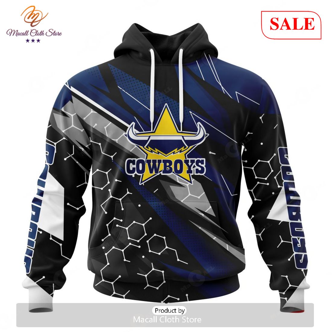 SALE NRL Personalized North Queensland Cowboys Special Motocross Design Hoodie Sweatshirt 3D SALE NRL Personalized North Queensland Cowboys Special Motocross Design Hoodie Sweatshirt 3D