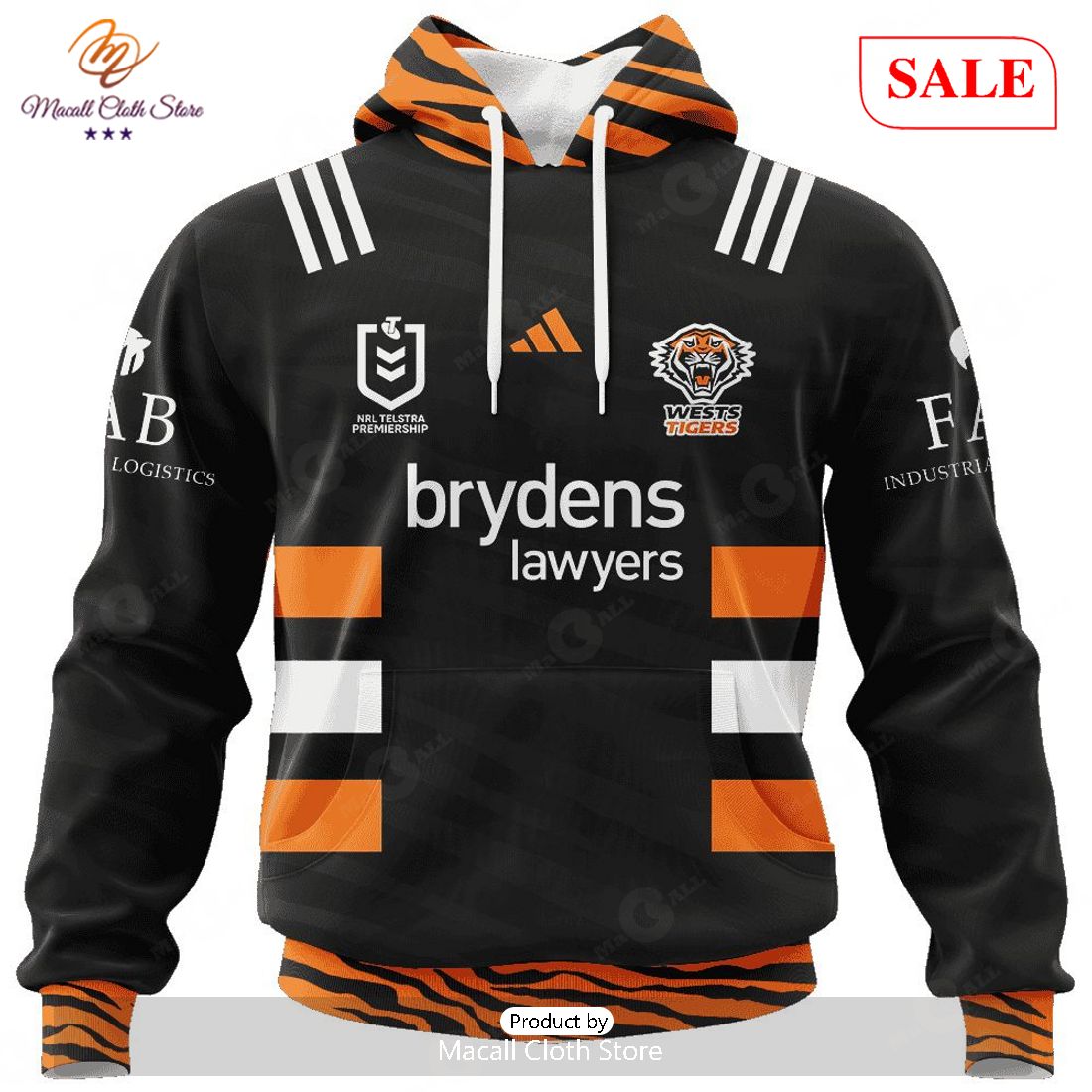 SALE NRL Personalized Wests Tigers Special Heritage 1 Design Hoodie Sweatshirt 3D SALE NRL Personalized Wests Tigers Special Heritage 1 Design Hoodie Sweatshirt 3D