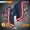 SALE United States Coast Guard Reserve U.S.C.G Veteran Eagle And Fire Skull American Flag Veterans Day Hawaiian Shirt