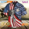 SALE US Air Force All Gave Some Some Gave All Eagle With American Flag And Dog Tags Veterans Day Hawaiian Shirt