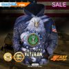 SALE US Army Vietnam Veteran Because Of The Brave We Were The Best America Had Eagle With American Flag Hoodie Sweatshirt 3D