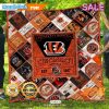 SALE NFL Cleveland Browns Sports Gift Quilt Blanket