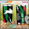 SALE Personalize NRL Big Logo Team Penrith Panthers Tumbler