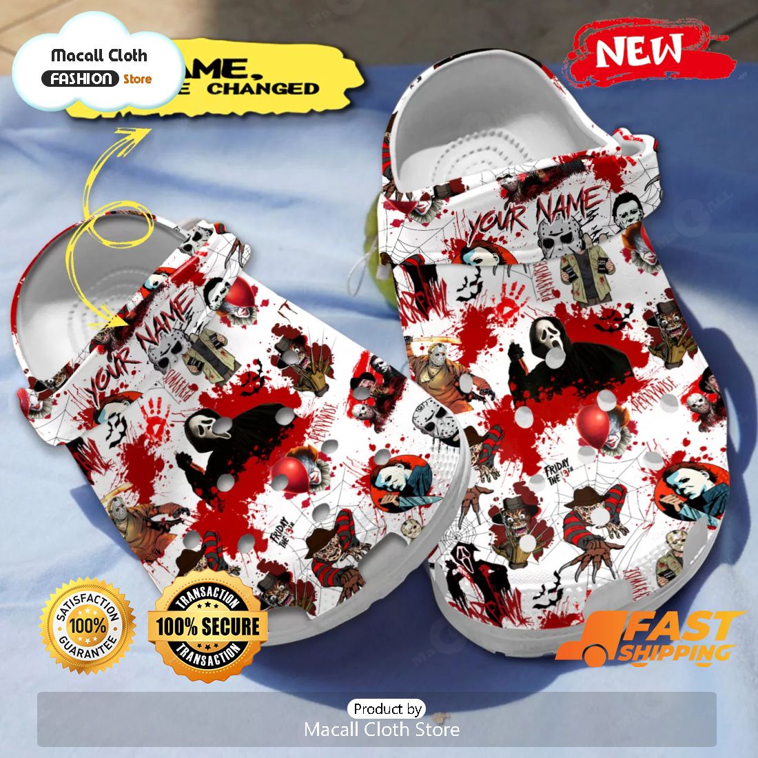 HOT The Best Of Halloween Movies Custom Crocs, Film Crocs Collection HOT The Best Of Halloween Movies Custom Crocs, Film Crocs Collection