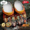 NEW Friday The 13TH Red Blood Crocs