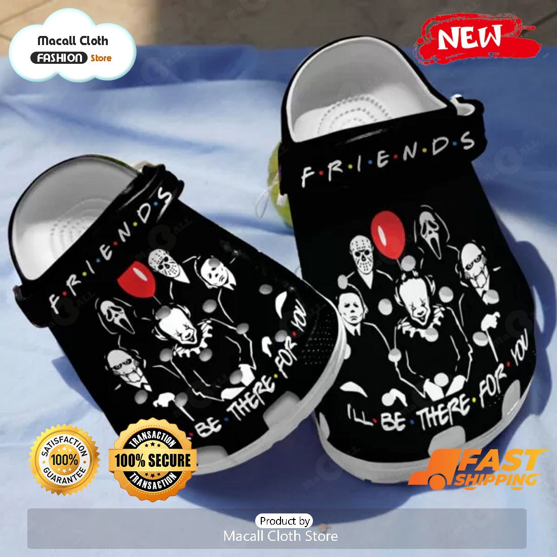 NEW Friends Horror Movie Characters Limited Edition Crocs