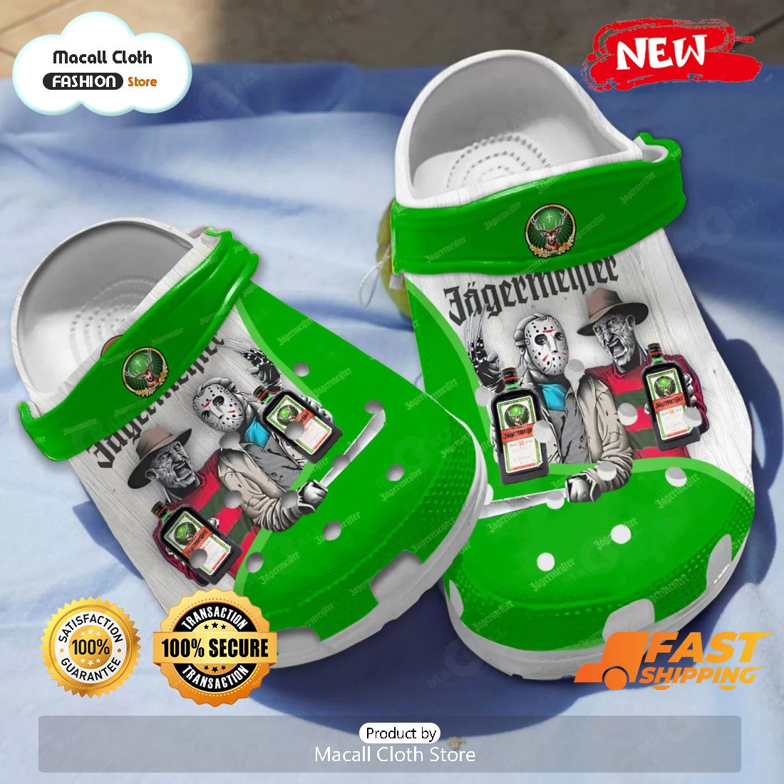 NEW Horror Characters – Jagermeister Crocs
