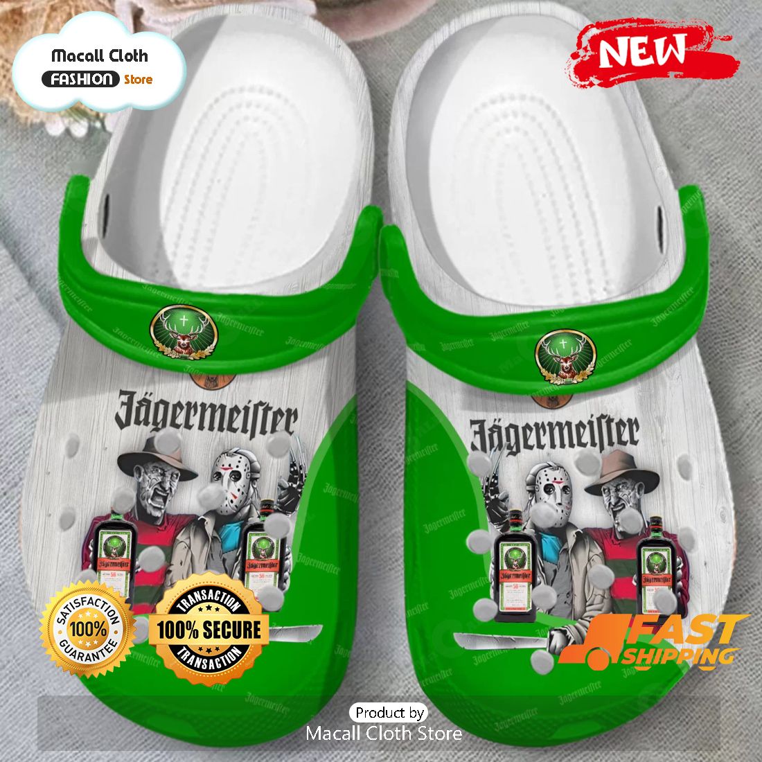 NEW Horror Characters – Jagermeister Crocs