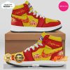[TRENDING EDITION] Personalized Gold Coast Titans NRL Sports Gift Air Jordan High Top Sneaker