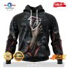 HOT NFL Baltimore Ravens Special Horror Skull Art Design Hoodie Sweatshirt 3D