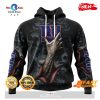 HOT NFL New Orleans Saints Special Horror Skull Art Design Hoodie Sweatshirt 3D