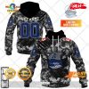 HOT Personalized CFL Winnipeg Blue Bombers Northern Lights Style Hoodie Sweatshirt 3D