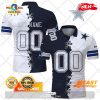 HOT Personalized NFL Los Angeles Rams Mix Jersey Style Polo Shirt