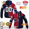 HOT Personalized NHL Ottawa Senators Mix CFL Ottawa Redblacks Jersey Style Hoodie Sweatshirt 3D