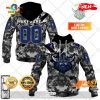 HOT Personalized NRL Canberra Raiders Punisher Hoodie Sweatshirt 3D