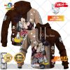 HOT Personalized NRL Canberra Raiders Logo and Minnie Mouse Design Hoodie Sweatshirt 3D