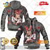 HOT Personalized NRL Dolphins Mickey and Minnie Design Hoodie Sweatshirt 3D