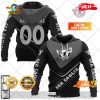 HOT Personalized NRL Manly Warringah Sea Eagles Logo and Minnie Mouse Design Hoodie Sweatshirt 3D