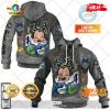 HOT Personalized NRL Parramatta Eels Punisher Hoodie Sweatshirt 3D