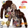 HOT Personalized NRL Sydney Roosters Logo and Minnie Mouse Design Hoodie Sweatshirt 3D