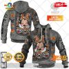 HOT Personalized NRL Wests Tigers Mickey and Minnie Design Hoodie Sweatshirt 3D