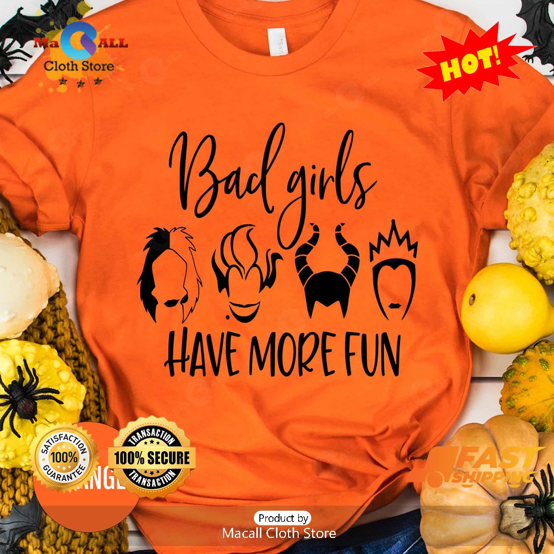 HOT Bad Girls have more fun disney Halloween Classic T-Shirt HOT Bad Girls have more fun disney Halloween Classic T-Shirt