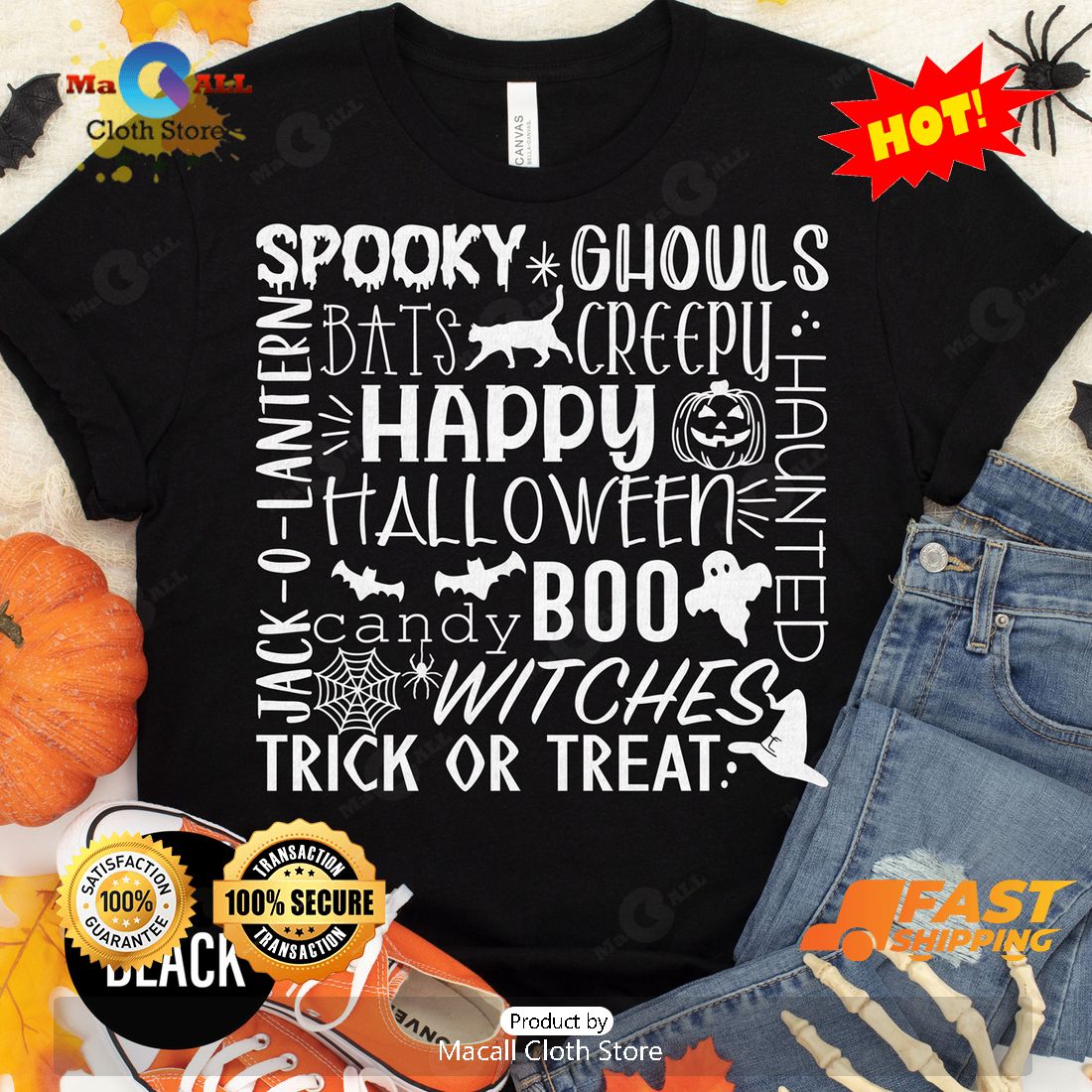 HOT Cute Halloween Witch Halloween Classic T-Shirt HOT Cute Halloween Witch Halloween Classic T-Shirt