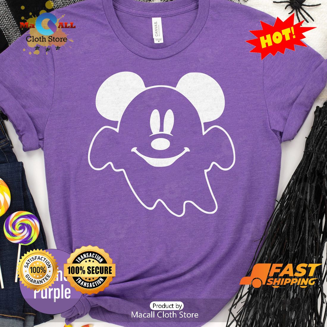 HOT Disney Ghost Hallween Halloween Classic T-Shirt HOT Disney Ghost Hallween Halloween Classic T-Shirt