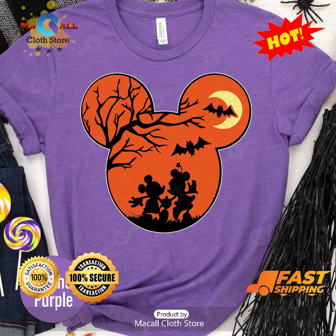 HOT Disney Halloween Classic T-Shirt HOT Disney Halloween Classic T-Shirt