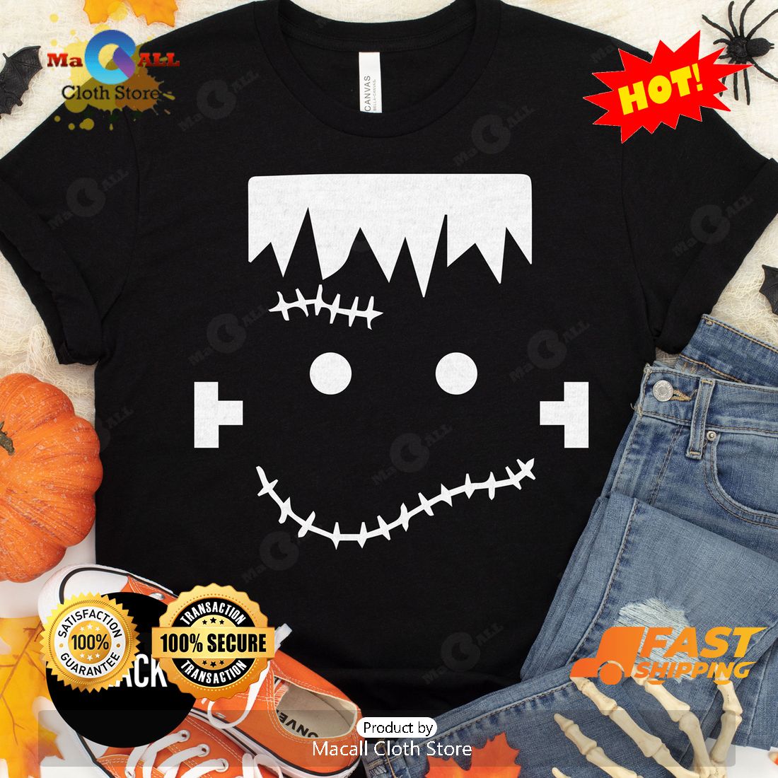 HOT FrankenStine Halloween Classic T-Shirt