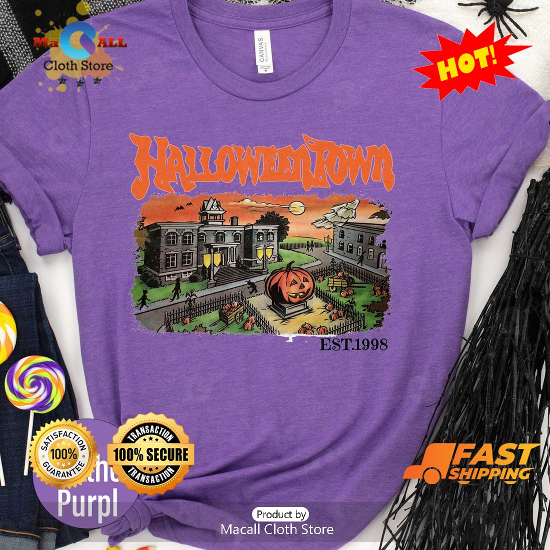 HOT Halloween Town Halloween Classic T-Shirt