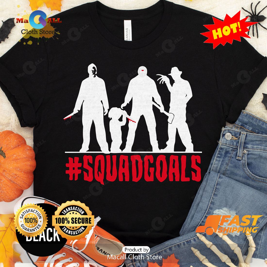 HOT Jason freddie chucky Halloween Classic T-Shirt HOT Jason freddie chucky Halloween Classic T-Shirt