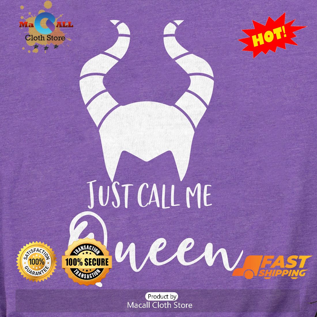 HOT Just call me queen disney halloween Halloween Classic T-Shirt