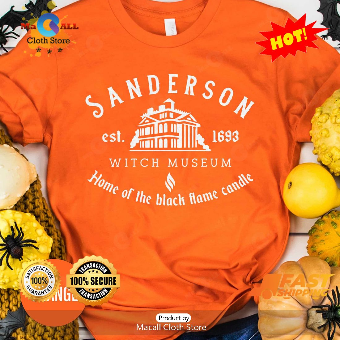 HOT Sanderson Witch Museum Halloween Classic T-Shirt HOT Sanderson Witch Museum Halloween Classic T-Shirt