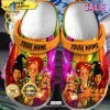 SALE Colorful Halloween Peek Monster Custom Name Crocs