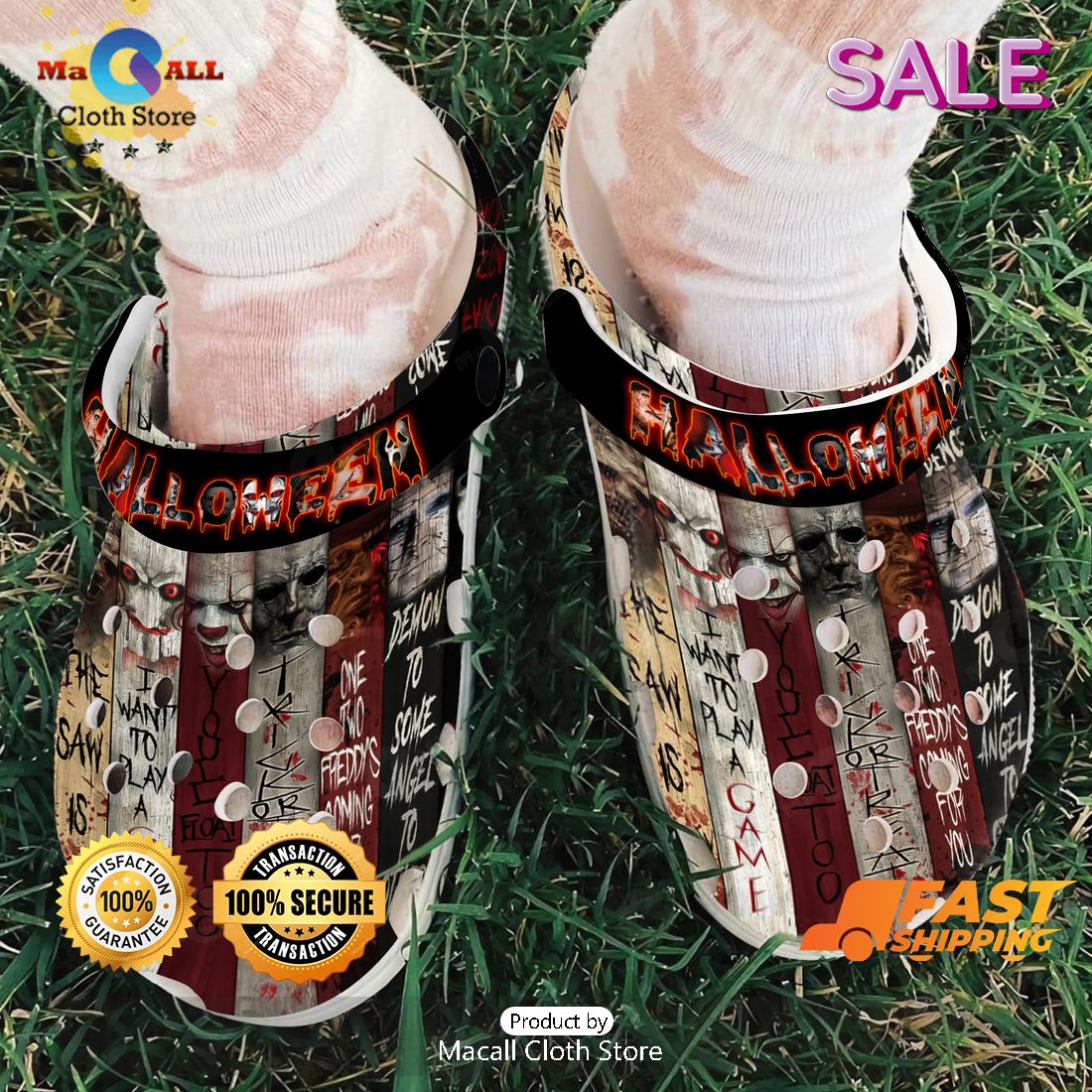 SALE Halloween Is Coming Crocs SALE Halloween Is Coming Crocs