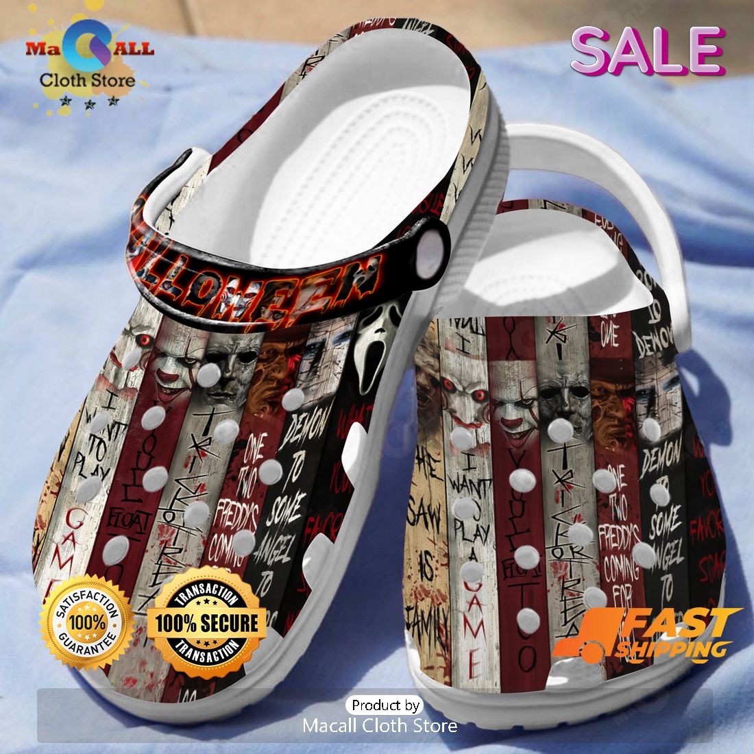 SALE Halloween Is Coming Crocs SALE Halloween Is Coming Crocs