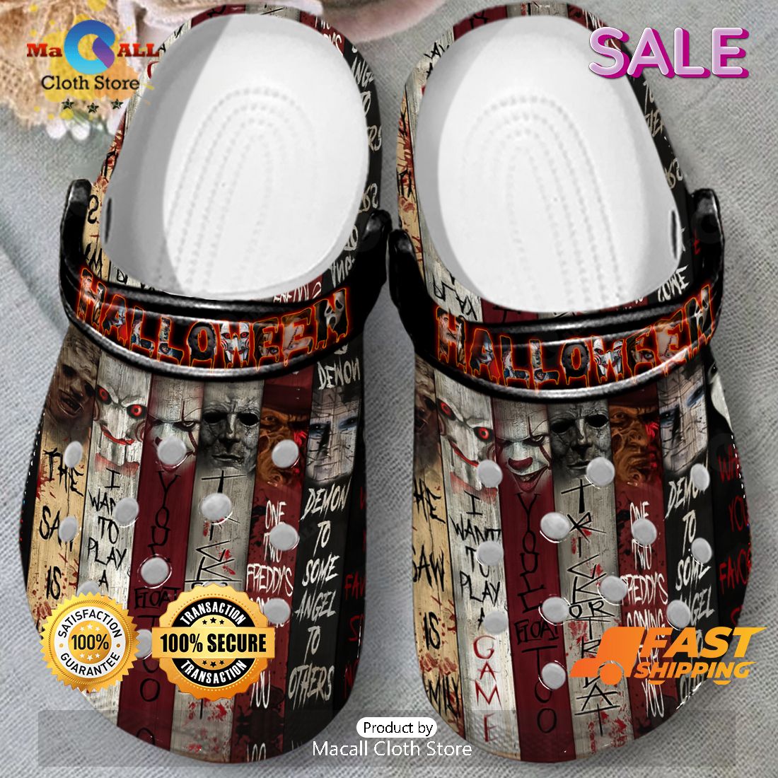 SALE Halloween Is Coming Crocs SALE Halloween Is Coming Crocs