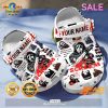 SALE Scary Movie Villains Custom Name Halloween Spooky Red Crocs