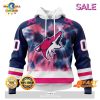 SALE Personalized NHL Chicago Blackhawks Special Pink October Breast Cancer Awareness Month Hoodie Sweatshirt 3D