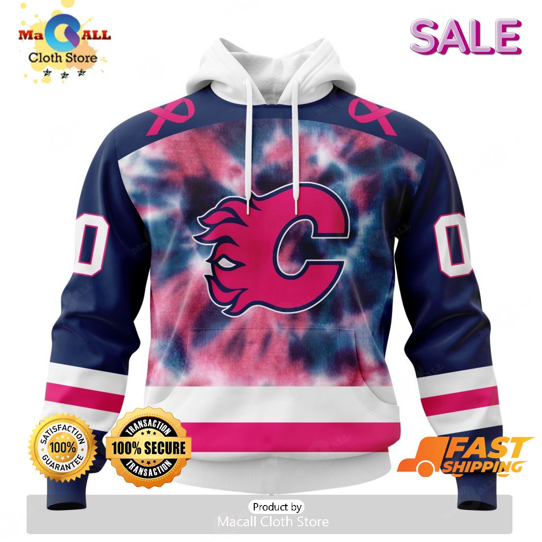 SALE Personalized NHL Calgary Flames Special Pink October Fight Breast Cancer Hoodie Sweatshirt 3D SALE Personalized NHL Calgary Flames Special Pink October Fight Breast Cancer Hoodie Sweatshirt 3D