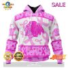 SALE Personalized NHL Chicago Blackhawks Special Pink October Fight Breast Cancer Hoodie Sweatshirt 3D