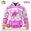 SALE Personalized NHL Detroit Red Wings Special Pink October Breast Cancer Awareness Month Hoodie Sweatshirt 3D