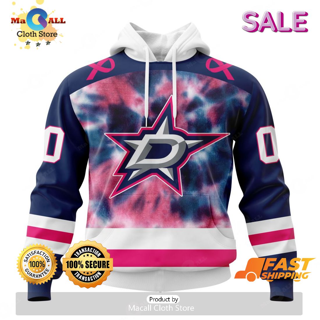 SALE Personalized NHL Dallas Stars Special Pink October Fight Breast Cancer Hoodie Sweatshirt 3D SALE Personalized NHL Dallas Stars Special Pink October Fight Breast Cancer Hoodie Sweatshirt 3D