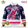 SALE Personalized NHL New Jersey Devils Special Pink October Breast Cancer Awareness Month Hoodie Sweatshirt 3D