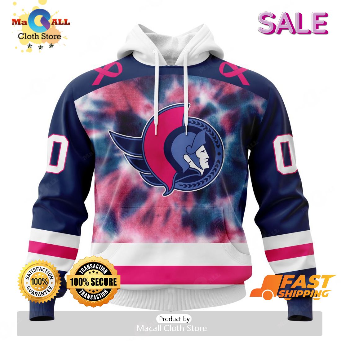 SALE Personalized NHL Ottawa Senators Special Pink October Fight Breast Cancer Hoodie Sweatshirt 3D SALE Personalized NHL Ottawa Senators Special Pink October Fight Breast Cancer Hoodie Sweatshirt 3D