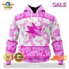 SALE Personalized NHL San Jose Sharks Special Pink October Fight Breast Cancer Hoodie Sweatshirt 3D