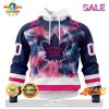 SALE Personalized NHL Toronto Maple Leafs Special Pink October Breast Cancer Awareness Month Hoodie Sweatshirt 3D