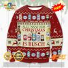 HOT TREND Buffalo Trace Santa Hat Christmas Ugly Christmas Sweater