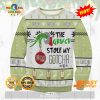 HOT TREND Grinch Stole Malort Ugly Christmas Sweater, Gifts For Xmas Day